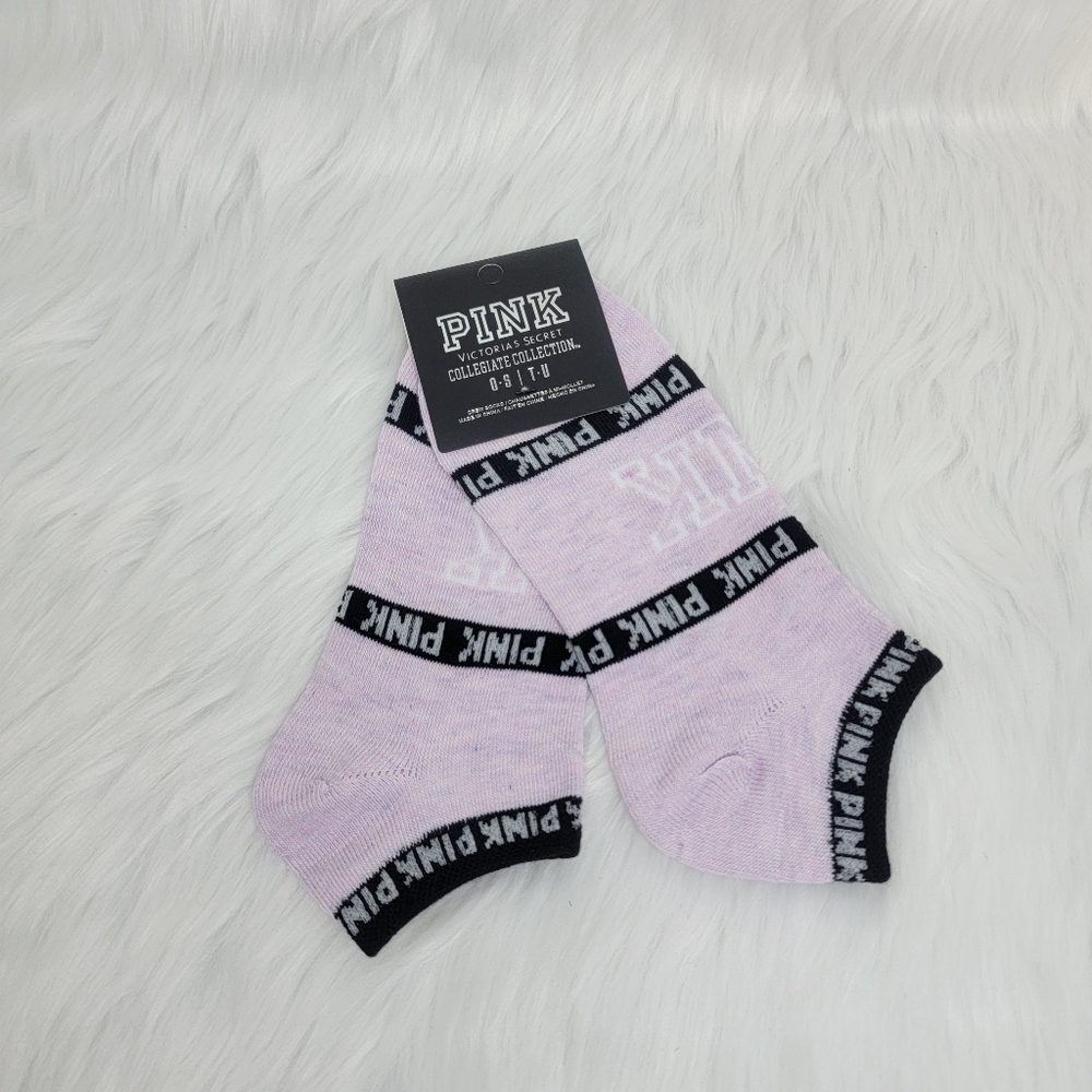 PINK Victoria's Secret collegiate collection socks. - Picture 2 of 6